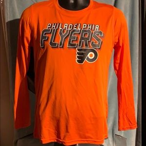 Philadelphia flyers long sleeve t shirt Size YL